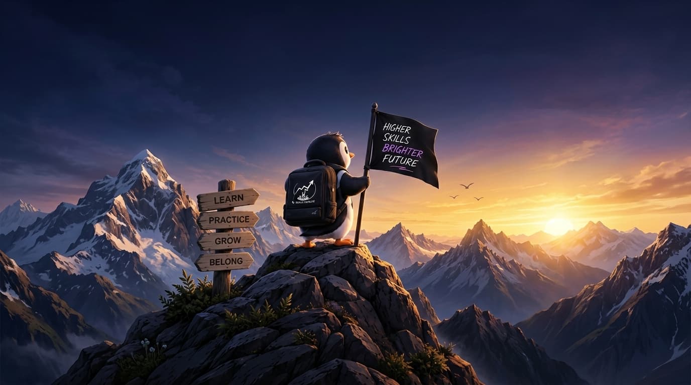Skills Catalyst Explorer Penguin Summit Hero